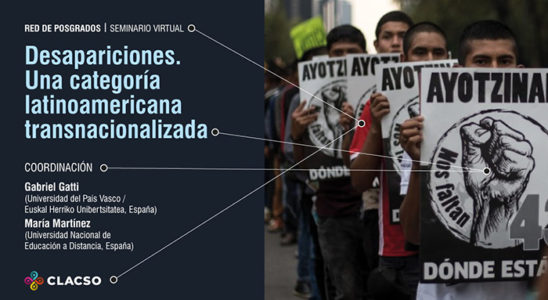 Course Image Sem 2106 - Desapariciones. Una categoría Latinoamericana transnacionalizada