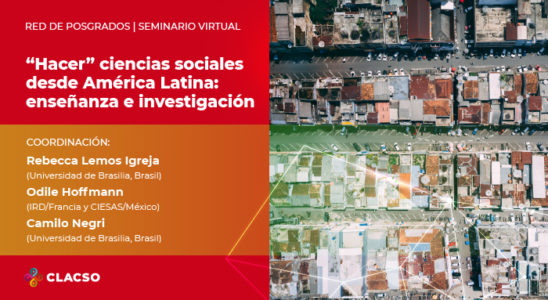 Course Image Sem 2110 - "Hacer" ciencias sociales desde América Latina: enseñanza e investigación